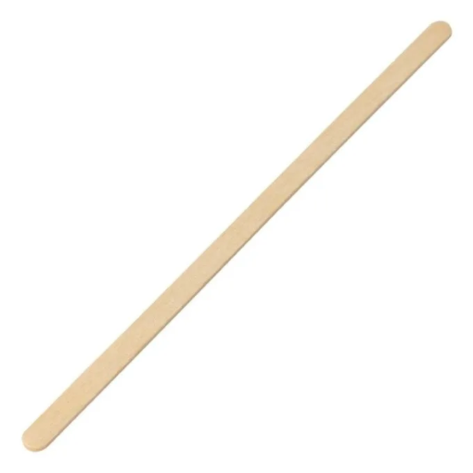 Agitateur de Boissons Jetables en Bois 190 mm Lot de 1000 - Fiesta