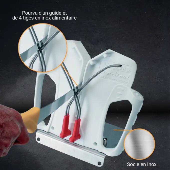 AIGUISEUR RAPIDE AVEC SOCLE INOX-L2G