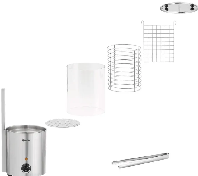 Appareil à Hot Dog Professionnel B2000 - Bartscher