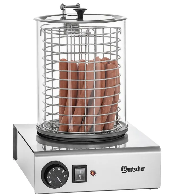 Appareil Hot Dogs Professionnel - Chauffe Saucisses - Bartscher