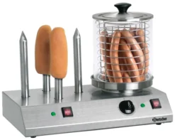 Appareil Hot-Dogs Professionnel - 4 Barres à Toasts - Bartscher