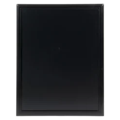 Ardoise bois, Universelle - finition noir laqué - kit d'accroche murale inclus - 70x90cm - Securit