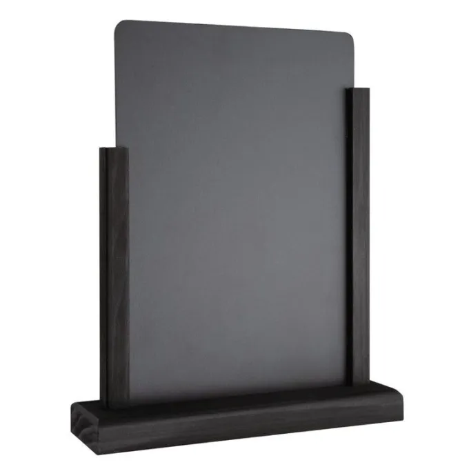 Ardoise de Table Élégante Noire A4 - Olympia