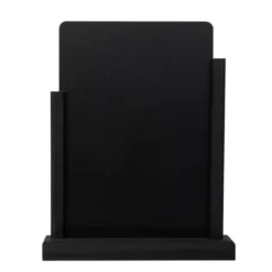 Ardoise de Table Élégante Noire A4 - Olympia