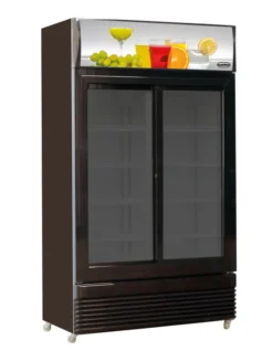 Armoire à Boisson Décorée 780 L - Portes Coulissantes - Combisteel