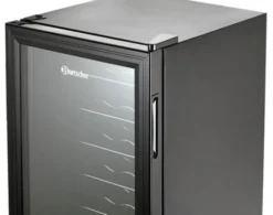 Armoire à Boissons Noire 88 L - 28 Bouteilles - Bartscher