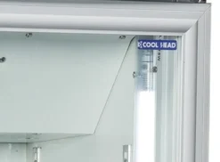 Armoire à Boissons Réfrigérée Vitrée avec Bandeau - 350 Litres - Cool Head