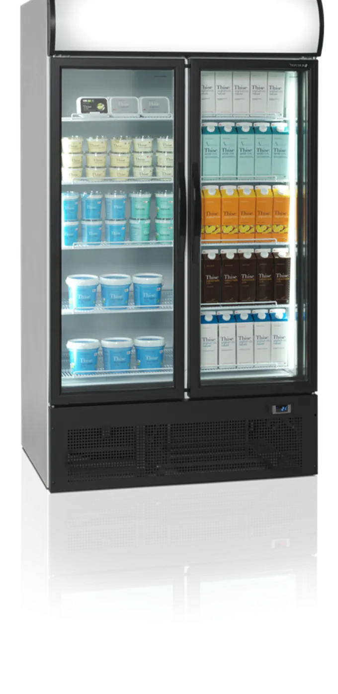 Armoire à Boissons Réfrigérée Vitrée FSC1950H - 2 Portes - 875L - TEFCOLD