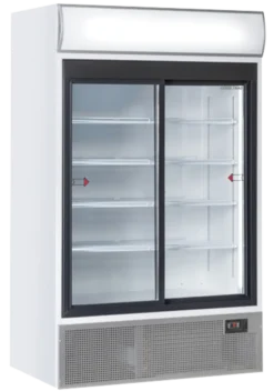 Armoire à Boissons Réfrigérée Vitrée 967 L - 2 Portes Coulissantes - Cool Head