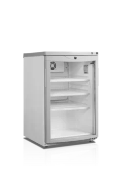 Armoire à Boissons Réfrigérée Vitrée Blanche BC85 w/Fan - TEFCOLD