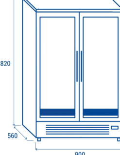Armoire de Maturation et Vieillissement à Viande 458 Litres - Cool Head