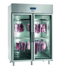 Armoire De Maturation Pour Viandes Sur 6 Grilles Gn 2/1 Inox - 2 Portes Vitrees - MAP