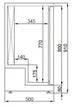 Armoire de Maturation à Viande - 198 L - Combisteel