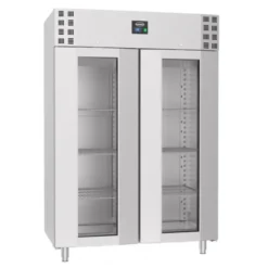 Armoire négative - Vitrée inox 1400 litres - Combisteel