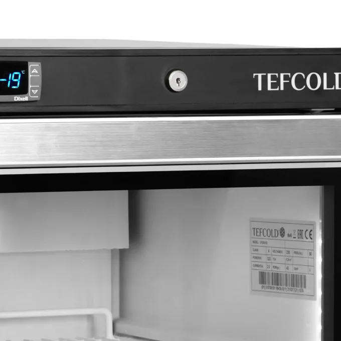 Armoire négative vitrée Professionnelle F200VG - TEFCOLD