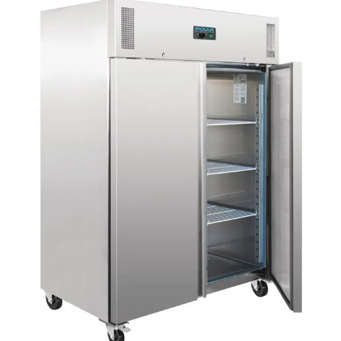 Armoire Positive 2 Portes Froid Ventilé - 1300 L - Polar