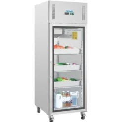 Armoire Positive Vitrée à Roulettes - 600L - Polar