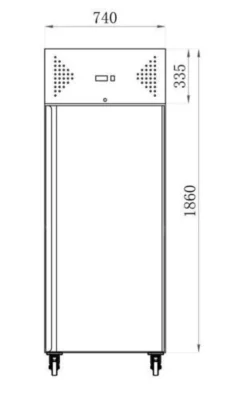 Armoire Pâtisserie Positive - 650 L - AFI Collin Lucy