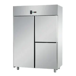 ARMOIRE PÂTISSIÈRE 1 PORTE + 2 PORTILLONS PLEINS - NÉGATIVE VENTILÉ - 1400 LITRES - Isotech