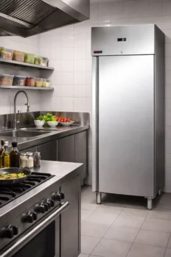 Armoire réfrigerée froid positif GN 700 l en inox MN 700 - Redfox