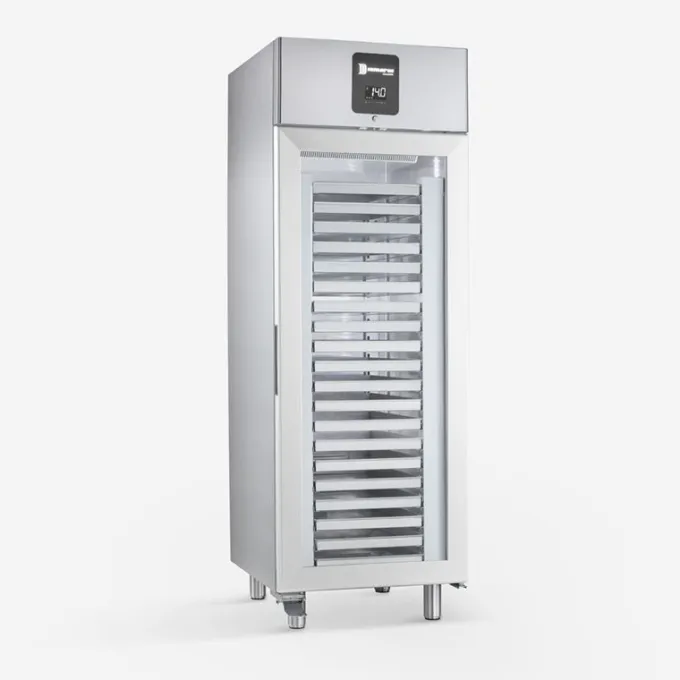 Armoire Réfrigérée à Chocolat Professionnelle - Acier Inox - 630L - Porte Vitrée - Samaref