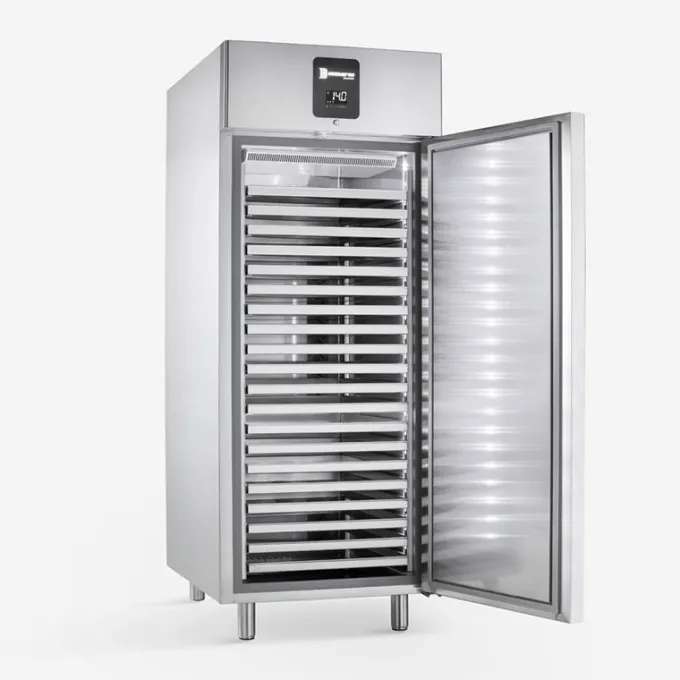 Armoire Réfrigérée à Chocolat Professionnelle - Acier Inoxydable - 935L - Porte Pleine - Samaref