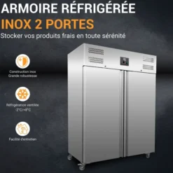 Armoire réfrigérée Inox 1400 litres L2G