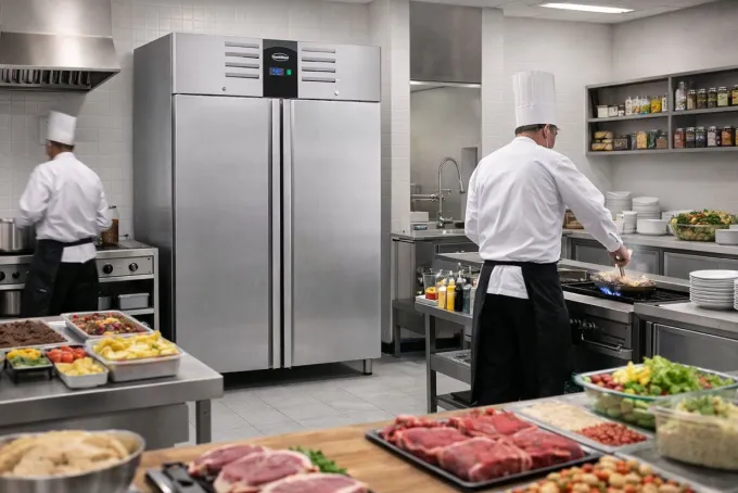Armoire réfrigérée 1410 litres inox - Positive - Combisteel