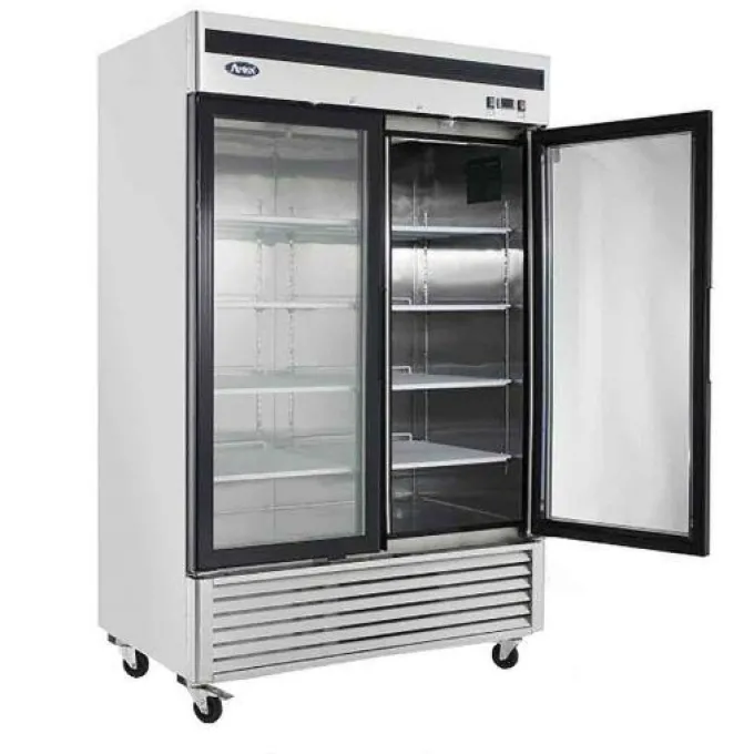 Armoire réfrigérée 1300 Litres - Négative vitrée - Atosa