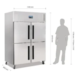 Armoire réfrigérée 1200 L - Négative -Polar