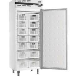 Armoire Réfrigérée Négative Blanche Porte Pleine et Groupe Logé 535 Litres - AFI Collin Lucy