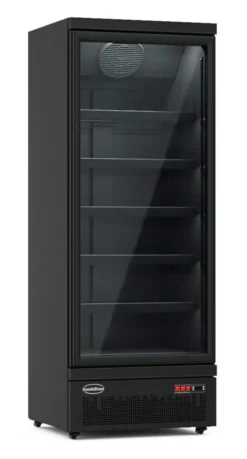Armoire Réfrigérée Négative Noire Porte en Verre - 600 L - Combisteel