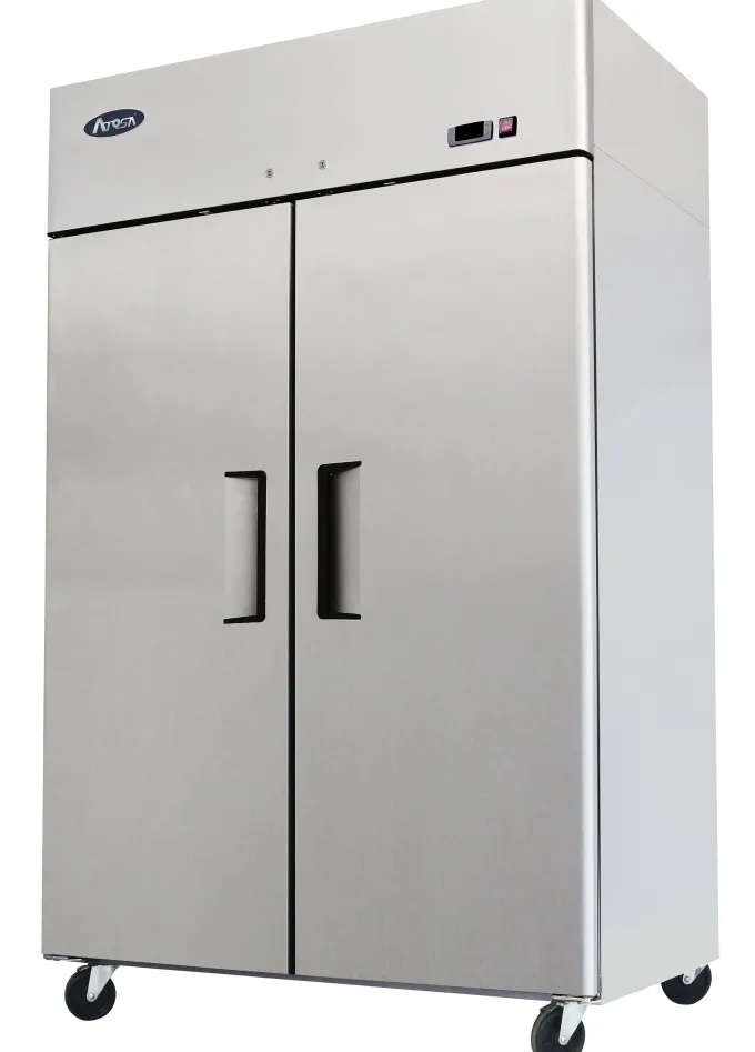 Armoire Réfrigérée Négative 2 Portes Roulettes 900 L - Atosa