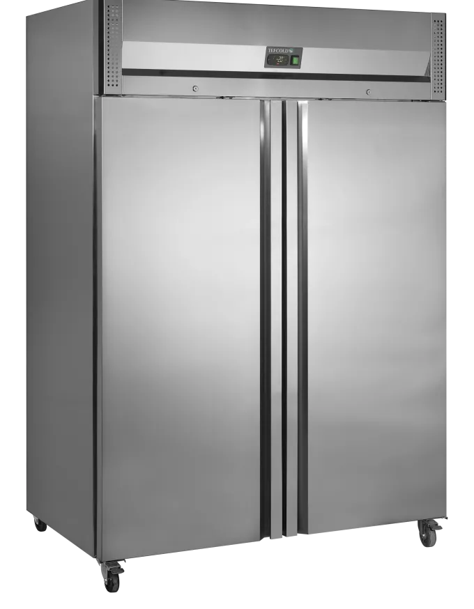 Armoire Réfrigérée Négative 2 Portes en Acier Inoxydable 954 L - Tefcold