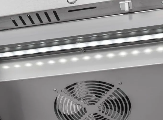 Armoire Réfrigérée Positive en Acier Inoxydable 450L - Cool Head