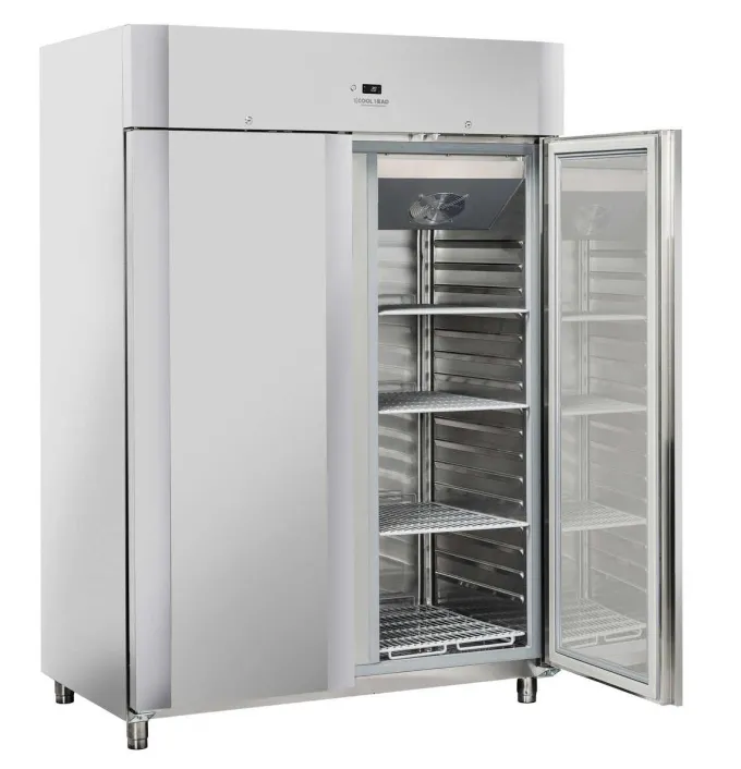 Armoire Réfrigérée Positive Inox 2 Portes GN 2/1 - Cool Head