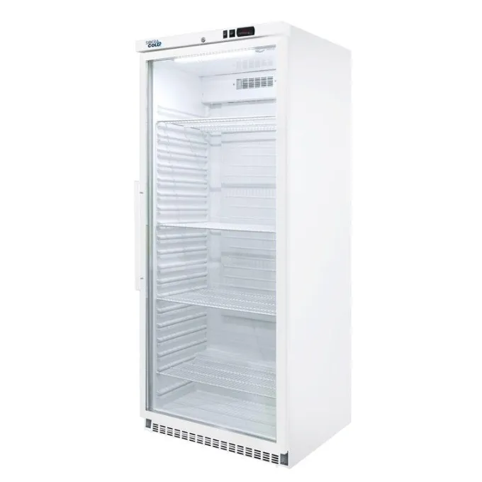 Armoire Réfrigérée Positive Inox vitrée 600 L - Sofraca