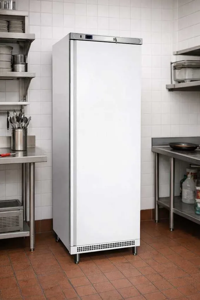Armoire Réfrigérée Positive Laquée Blanche - 600 L - Nosem