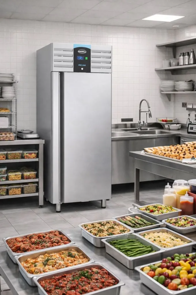 Armoire réfrigérée positive 550 L - Inox - Combisteel