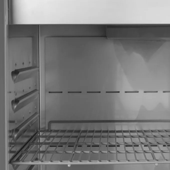 Armoire Réfrigérée Positive 2 Portes Acier Inoxydable 954 L - Tefcold