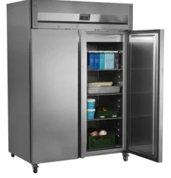 Armoire Réfrigérée Positive 2 Portes Acier Inoxydable 954 L - Tefcold