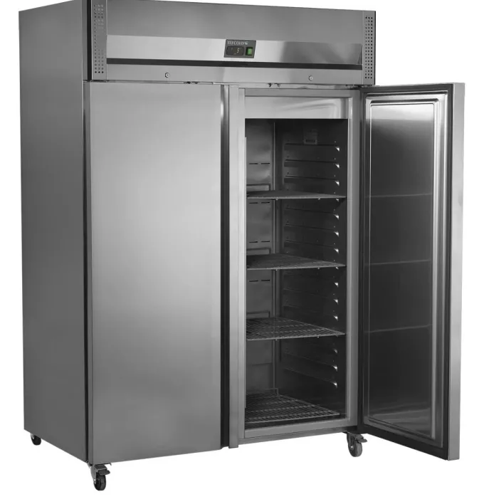 Armoire Réfrigérée Positive 2 Portes Acier Inoxydable 954 L - Tefcold