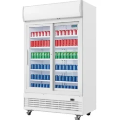 Armoire Réfrigérée Positive 2 Portes Coulissantes 950 litres Polar