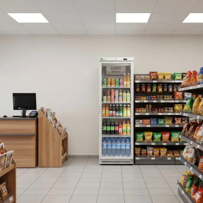 Armoire Réfrigérée Positive Porte Vitrée 308 Litres - AFI Collin Lucy