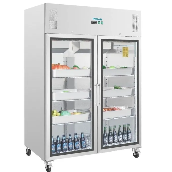 Armoire réfrigérée positive 2 portes 1200 litres - Polar