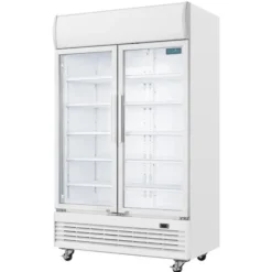 Armoire Réfrigérée Positive 2 Portes Vitrées 950 litres - Polar