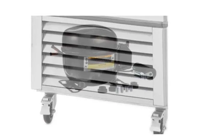 Armoire Réfrigérée Positive Vitrée 1300 Litres - Atosa