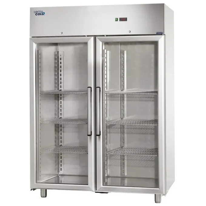 Armoire Réfrigérée Positive Vitrée 470 litres Sofraca