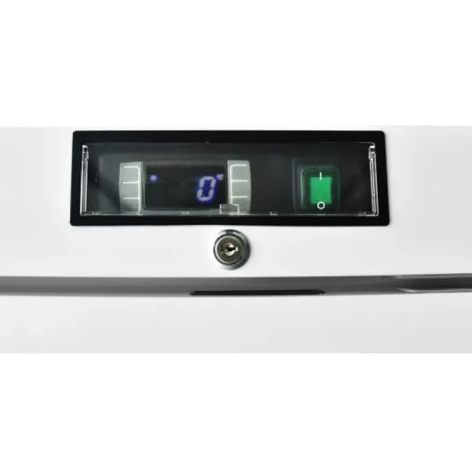 Armoire Réfrigérée Positive Vitrée 380 L Blanche - Atosa