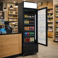 Armoire Réfrigérée Professionnelle Porte en Verre FCU-370 BL - Combisteel